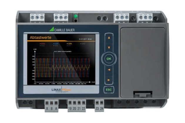 Thiết bị đo giám sát chất lượng điện năng Camille Bauer PQ5000
