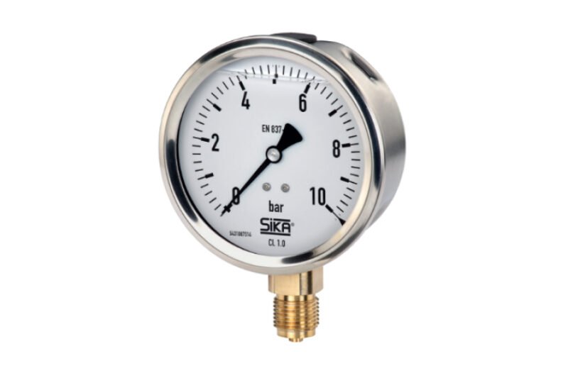 Đồng hồ đo áp suất dạng ống Boudon cho ứng dụng hàng hải SIKA  MRE-M