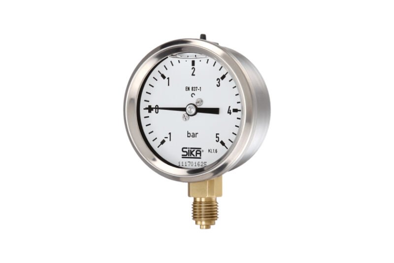Đồng hồ đo áp suất dạng ống Boudon phiên bản công nghiệp SIKA  MRE-g