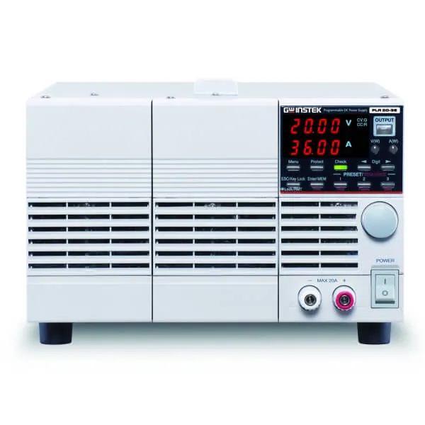 Bộ nguồn lập trình DC GW Instek PLR20-36 - Ảnh 2