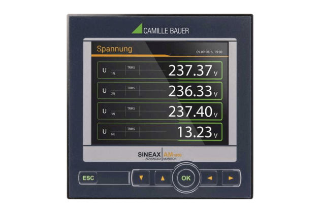 Thiết bị đo hiển thị các tham số điện Camille Bauer SINEAX AM1000