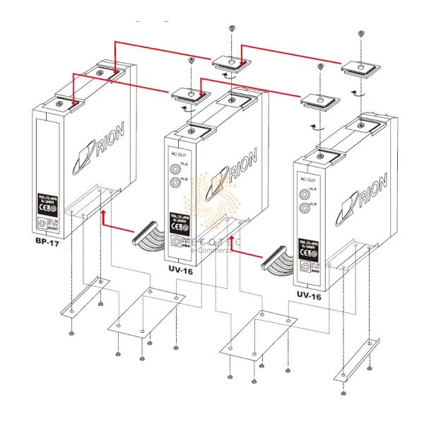 Bộ khuếch đại độ rung 2 kênh Rion UV-16 - Ảnh 4