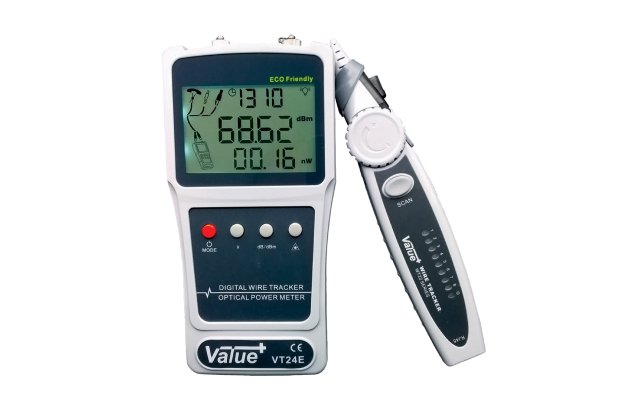 Máy đo công suất quang kèm thiết bị dò dây mạng Futronix VT24E