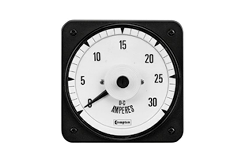 Đồng hồ analog đo dòng điện DC có chống sốc kiểu ANSI Crompton Instruments 078-05AJ