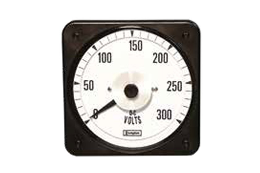 Đồng hồ analog đo điện áp DC có chống sốc kiểu ANSI Crompton Instruments 078-05VJ