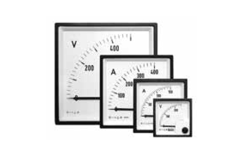 Đồng hồ analog đo điện áp AC moving iron thang đo ngắn kiểu DIN Crompton Instruments E244-02V