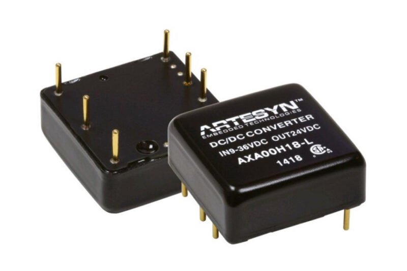 Bộ chuyển đổi DC-DC cách ly đầu vào thấp 20W AXA 20W Dual Vin Series