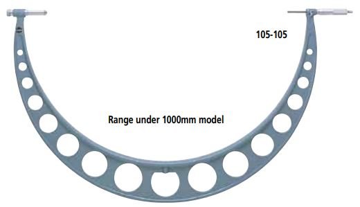Panme đo ngoài cơ khí Mitutoyo 105