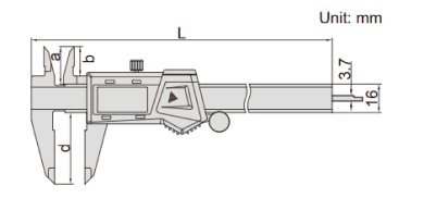Thước kẹp điện tử Insize 1103