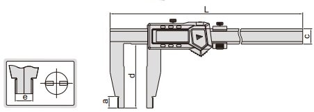 Thước kẹp điện tử Insize (Không chống nước) 1106
