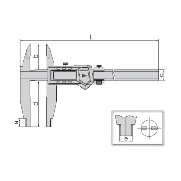 Thước kẹp điện tử Insize 1117