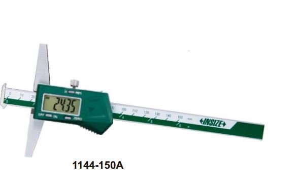 Thước đo sâu điện tử loại 2 ngàm móc (không chống nước) Insize 1144