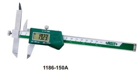 Thước kẹp điện tử mỏ điều chỉnh Insize (Không chống nước) 1186