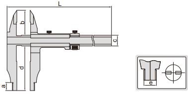 Thước kẹp cơ khí Insize 1207