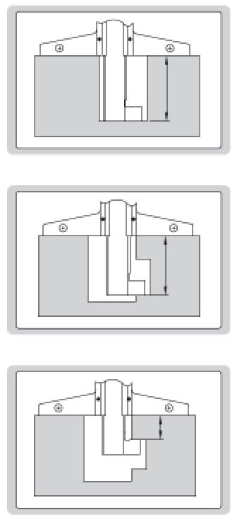 Thước đo độ sâu cơ khí loại đầu móc Insize 1248