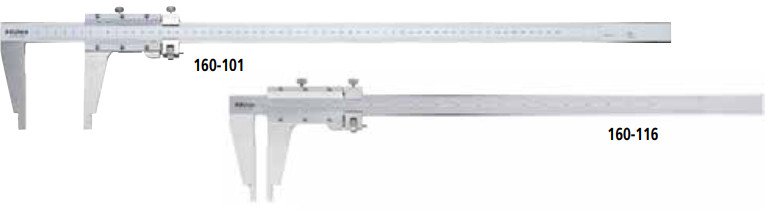 Thước kẹp cơ khí một mỏ Mitutoyo 160