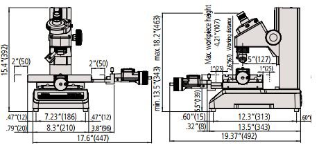 Kính hiển vi đo kiểm dụng cụ cắt Mitutoyo TM-505B/1005B