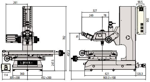 Kính hiển vi đo lường Mitutoyo Series 176 MF