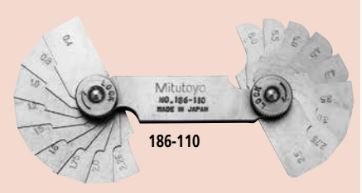 Dưỡng đo góc (radius) Mitutoyo