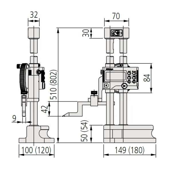 Thước đo cao điện tử Mitutoyo 192-663-10