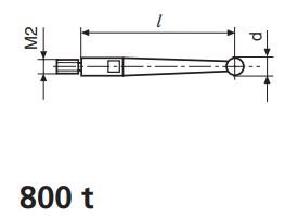 Đồng hồ so chân gập MarTest 800 H