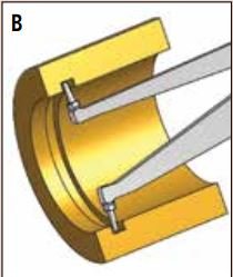 Ngàm đo kích thước trong loại đồng hồ Mitutoyo