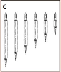 Ngàm đo kích thước trong loại đồng hồ Mitutoyo