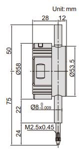 Đồng hồ so điện tử đo lỗ khoan Insize 2108