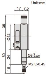 Đồng hồ so điện tử gọn nhẹ Insize 2114