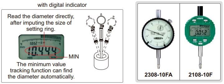 Đồng hồ đo lỗ Insize