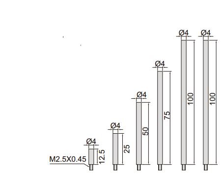 Thước đo sâu đồng hồ điện tử Insize 2141