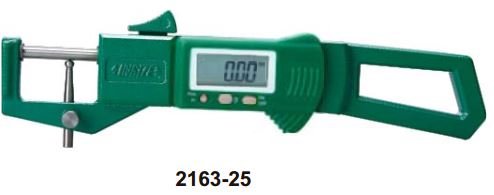 Đồng hồ điện tử đo độ dày vật liệu Insize 2163
