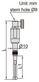 Đồng hồ đo lỗ kích thước nhỏ Insize 2426