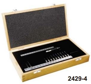 Set đồng hồ đo lỗ kín kích thước nhỏ Insize 2429