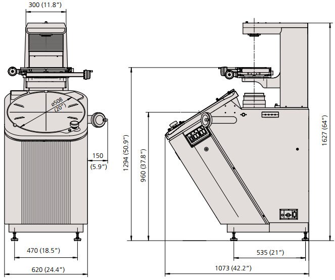 Máy chiếu biên dạng Mitutoyo PV-5110