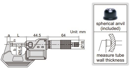 Panme điện tử đo ngoài Insize 3108