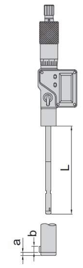 Panme điện tử đo lỗ hai điểm/ba điểm Insize 3127