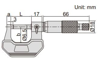 Panme đo ngoài Insize 3202