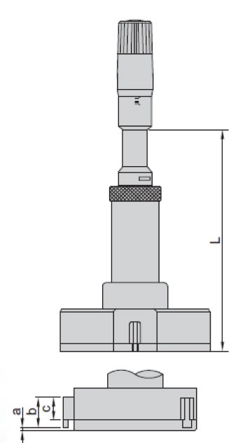 Panme đo trong 2/3 điểm Insize 3227