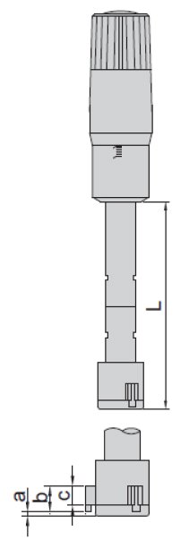 Panme đo trong 2/3 điểm Insize 3227