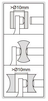 Panme SPHERICAL ANVIL TUBE Insize 3260