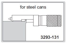 Panme đo mép lon Insize 3293