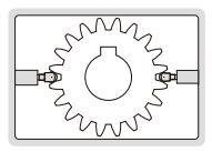 Panme đo vòng ngoài bánh răng Insize 3636