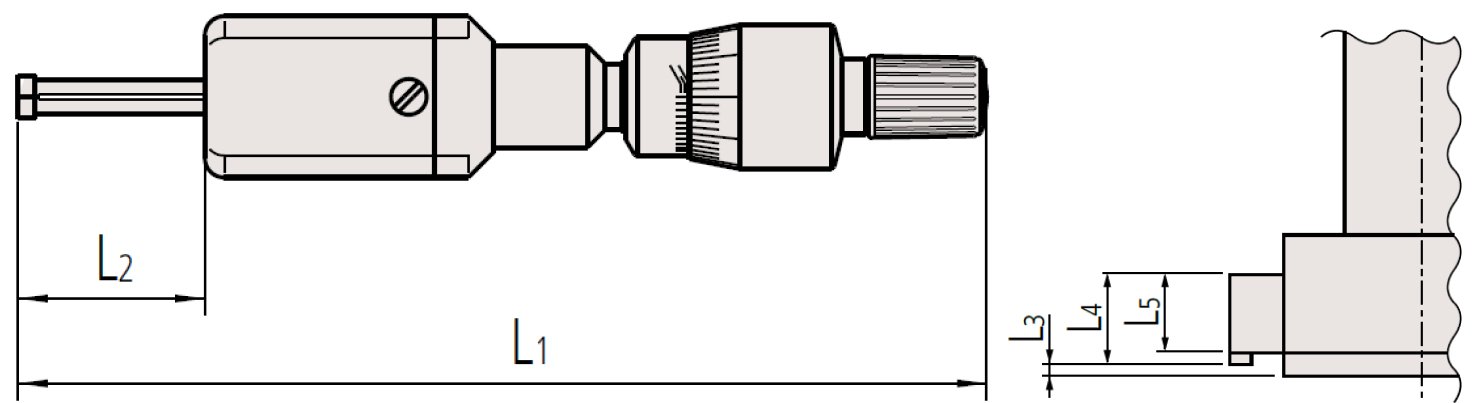 Panme đo ngoài đồng hồ Mitutoyo 107