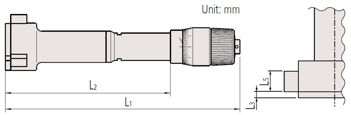 Panme đo ngoài đồng hồ Mitutoyo 107