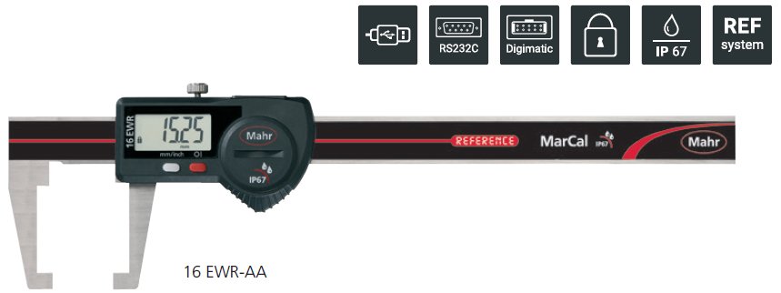 Thước kẹp điện tử đo độ dày thành ống MarCal 16 EWRi-SA 4103377