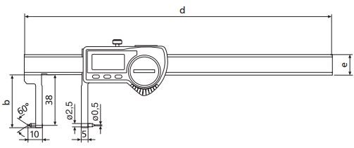 Thước kẹp điện tử cho ứng dụng đặc biệt MarCal 16 EWRi-AI / 16 EWR-AI