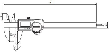 Thước kẹp điện tử cho ứng dụng đặc biệt MarCal 16 EWRi-AR / 16 EWR-AR