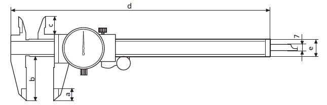 Thước kẹp đồng hồ MarCal 16 U 4107107 1 Thước kẹp điện tử MarCal 16 ER
