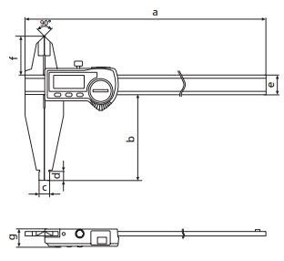 Thước kẹp điện tử MarCAl 18EWR có mỏ đo